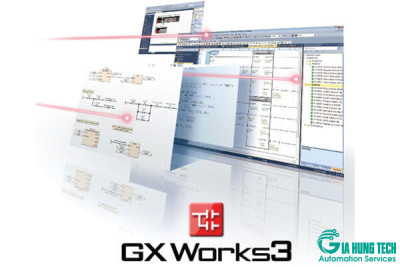 [Download] Phần mềm PLC Mitsubishi GX Work 3